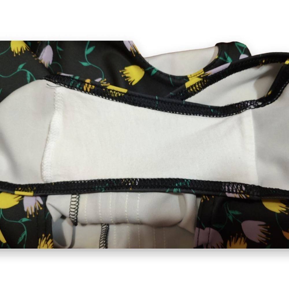 adidas Originals Allover Print AOP Black Bodysuit US S - Picture 8 of 13